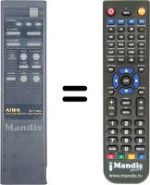 Replacement remote control RC-T790L