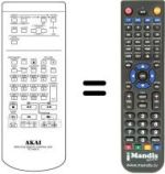Replacement remote control RC-V426A
