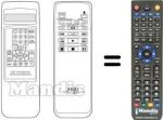 Replacement remote control RC-W202G
