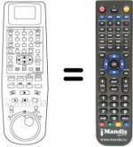 Replacement remote control RC-W478G