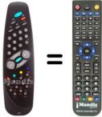 Replacement remote control RC1010