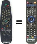 Replacement remote control RC1040
