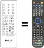 Replacement remote control RC1122TX