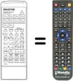 Replacement remote control RC13