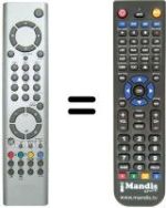 Replacement remote control Inno Hit IH4215HDR