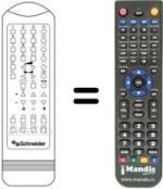 Replacement remote control RC201
