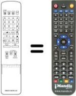 Replacement remote control RC205