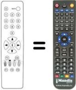 Replacement remote control RC211
