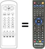 Replacement remote control RC21191