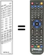 Replacement remote control RC3010