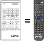 Replacement remote control RC317