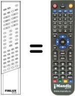 Replacement remote control RC323