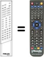Replacement remote control RC327