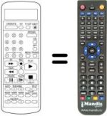 Replacement remote control LG R-C400FS