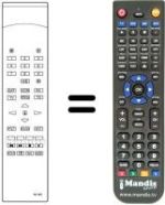 Replacement remote control RC505