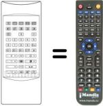 Replacement remote control RC510