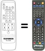 Replacement remote control RC5104N