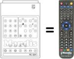 Replacement remote control RC5241