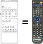 Replacement remote control RC5301