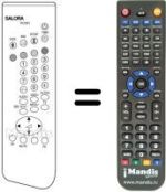Replacement remote control RC531