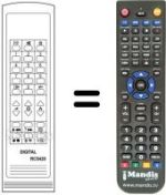 Replacement remote control RC5420