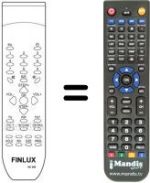 Replacement remote control RC550