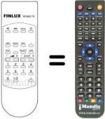 Replacement remote control RC580TX