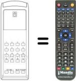 Replacement remote control RC60