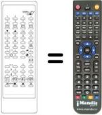 Replacement remote control RC731