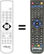 Replacement remote control RCF600
