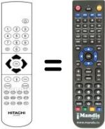 Replacement remote control RC H600