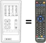 Replacement remote control RCIV20FACH