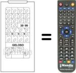 Replacement remote control RCM30 / 99