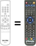 Replacement remote control RCN621