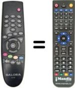 Replacement remote control RCS300
