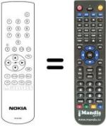 Replacement remote control RCX800