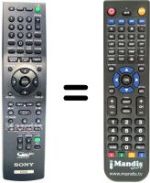 Replacement remote control REMCON1042