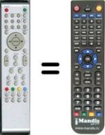 Replacement remote control Schaub Lorenz LT26-28332