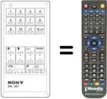Replacement remote control Panasonic RM607
