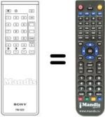 Replacement remote control RM626