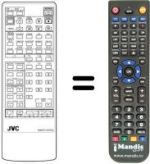 Replacement remote control RM-C702