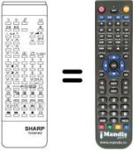 Replacement remote control RRMC-G0641C-ESA