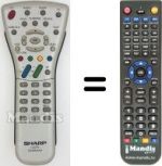 Replacement remote control GA295WJSA