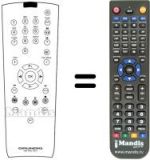 Replacement remote control REMCON1096