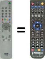 Replacement remote control Sony KV-29LS40K