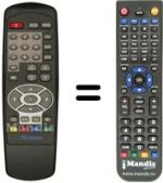 Replacement remote control REMCON918