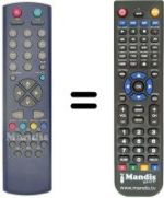 Replacement remote control REMCON1127