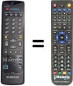 Replacement remote control Samsung AA59-00007K