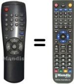 Replacement remote control Samsung AA59-00104D
