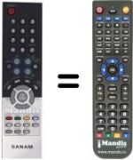 Replacement remote control Samsung AA59-00370A